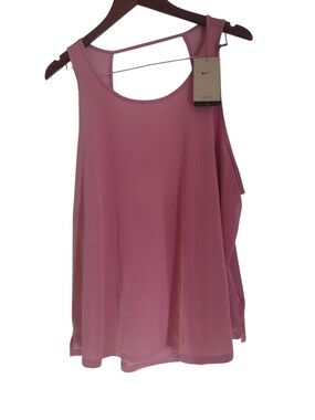 NWT Nike Dusty Rose Mesh Racerback Tank size 2X